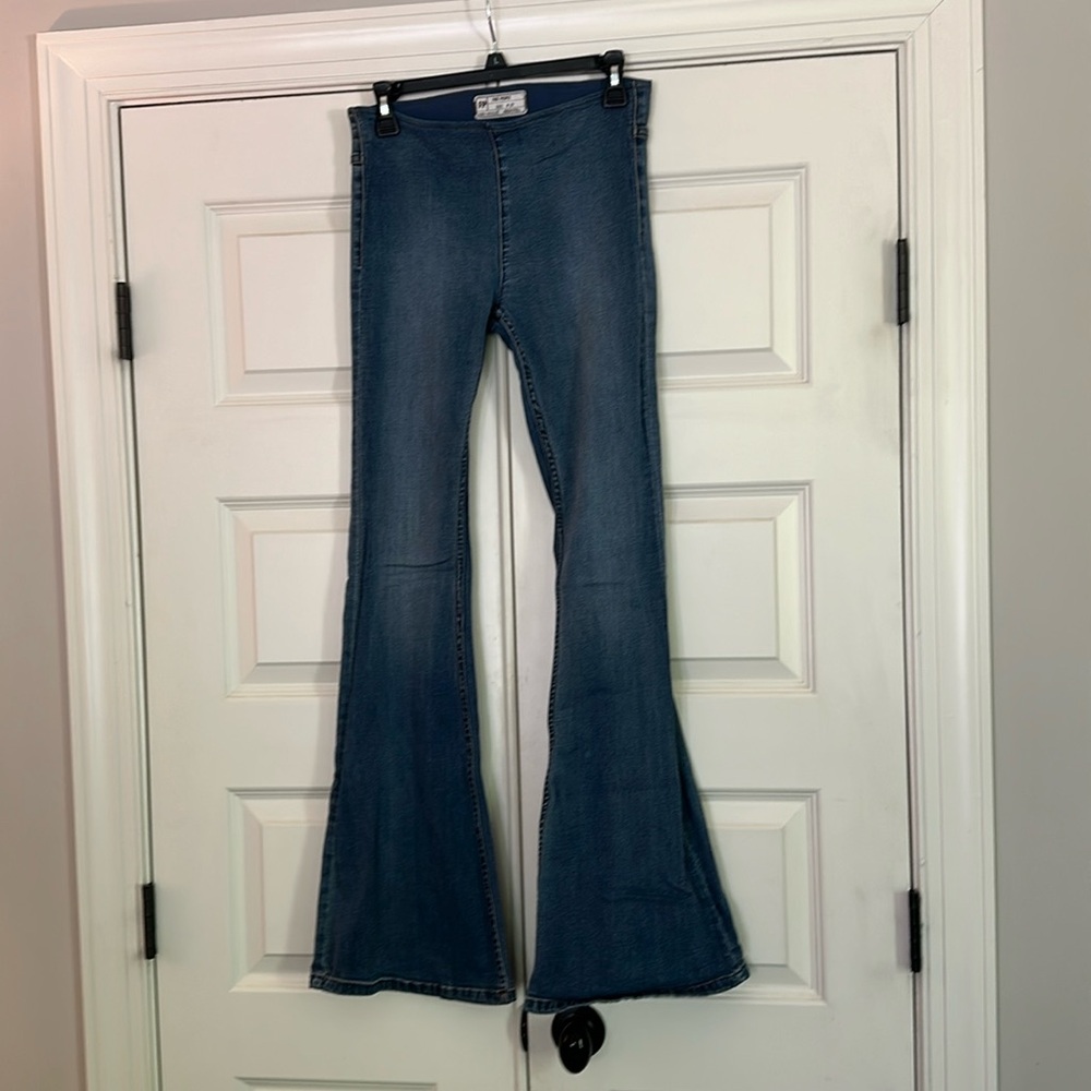 Free People flare bell bottom jeans size 27